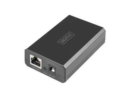 DIGITUS Répartiteur PoE Gigabit Ethernet, 802.3bt, 51 W