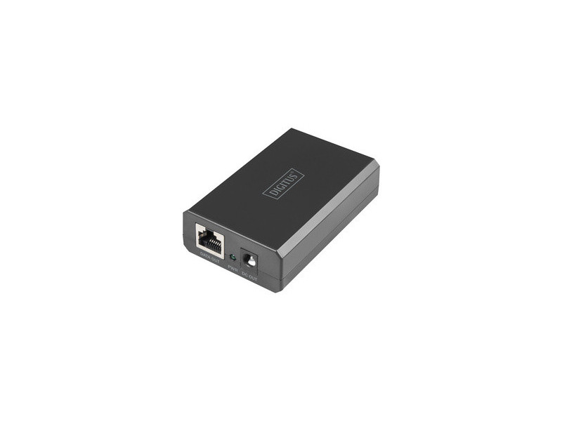 DIGITUS Répartiteur PoE Gigabit Ethernet, 802.3bt, 51 W
