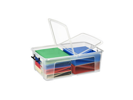 CEP Boîte de rangement strata, 12 litres, transparent