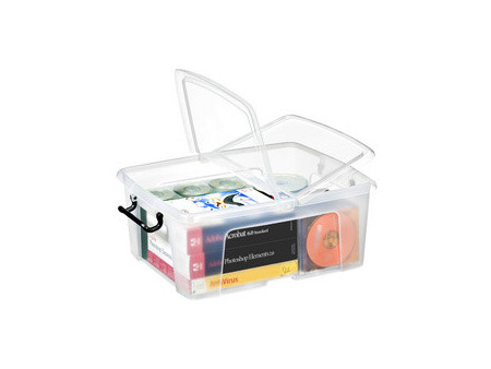 CEP Boîte de rangement strata, 12 litres, transparent