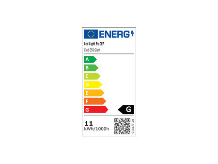 CEP Lampe de bureau LED GIANT, blanc