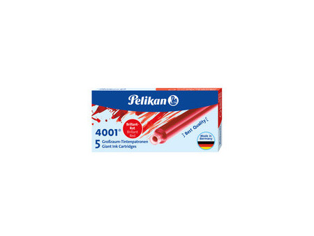 Pelikan Cartouche grande capacité 4001 GTP/5, bleu royal