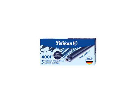 Pelikan Cartouche grande capacité 4001 GTP/5, bleu royal