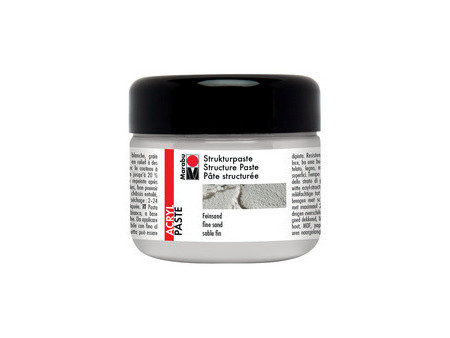 Marabu Pate structurée acrylique, 225 ml, sable fin,