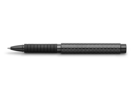 FABER-CASTELL Stylo roller Essentio Carbon, noir