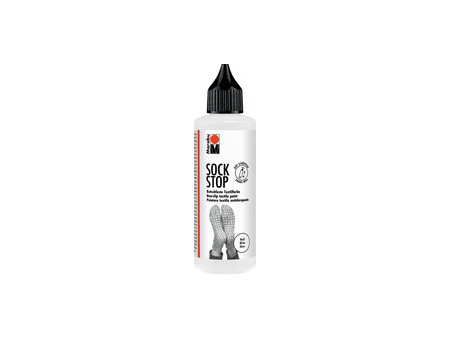 Marabu Peinture pour textile Sock Stop, 90 ml, noir