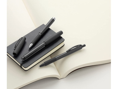FABER-CASTELL Stylo plume BASIC BLACK, noir