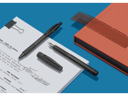 FABER-CASTELL Stylo plume BASIC BLACK, noir