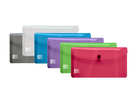 Oxford Pochette à documents HAWAI, format DL, présentoir