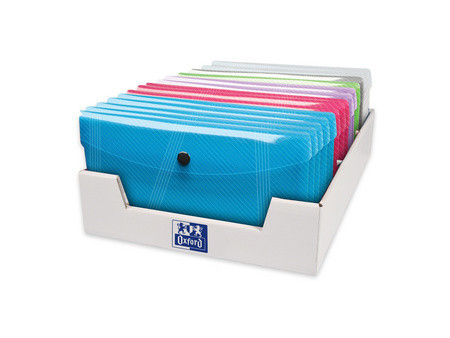 Oxford Pochette à documents HAWAI, format DL, présentoir