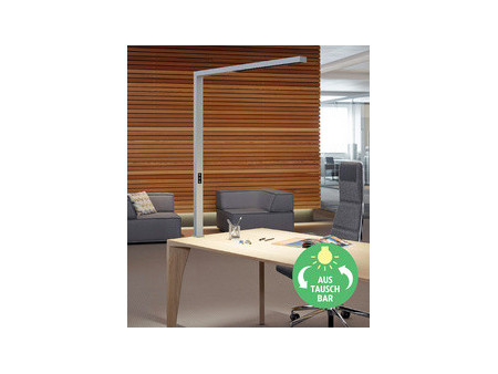 MAUL Lampadaire de bureau à LED MAULsirius sensor, pince