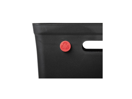 plast team Couvercle AVEDORE, pour poubelle de 20 L, noir