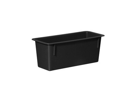plast team Couvercle AVEDORE, pour poubelle de 20 L, noir