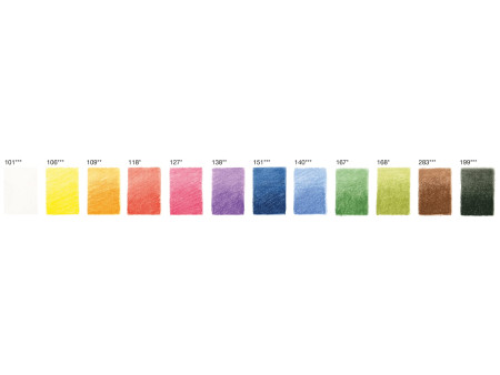 FABER-CASTELL Crayons de couleur PITT PASTELL, étui de 12 en
