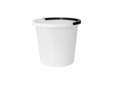 plast team Seau de nettoyage ATLANTA, 10 litres, argent