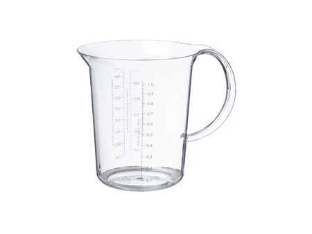 plast team Pichet mesureur 'Palermo', 0,2 litre, transparent