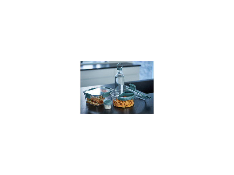 plast team Boîte repas Lyon To-Go, PP/tritan, 1,4 L, vert