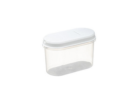 plast team Boîte de conservation Margerit, 1,2 litre, blanc