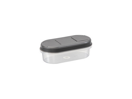 plast team Boîte de conservation Margerit, 1,2 litre, gris