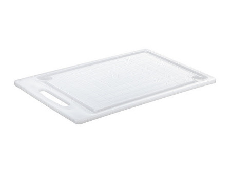 plast team Planche à découper, 255 x 149 mm, blanc