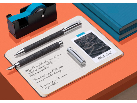 FABER-CASTELL Stylo plume Ambition OpArt Black Sand