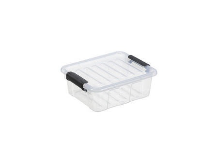 plast team Boîte de rangement HOME BOX, 2 L, transparent