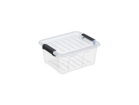 plast team Boîte de rangement HOME BOX, 2 L, transparent