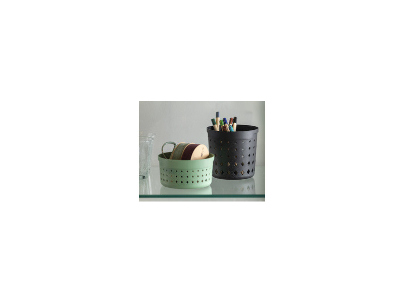 NHG Bac de rangement SEOUL ROUND ORGANIZER M, blanc