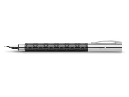 FABER-CASTELL Stylo plume Ambition losange noir