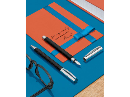 FABER-CASTELL Stylo plume Ambition losange noir