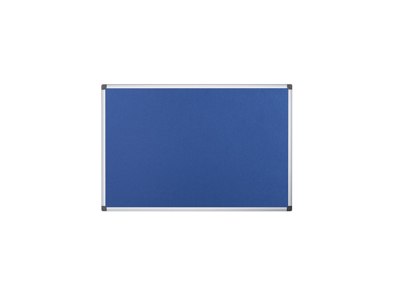 Bi-Office Tableau en feutre 'Maya', 1.200 x 900 mm, bleu