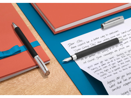 FABER-CASTELL Stylo plume Ambition résine noire