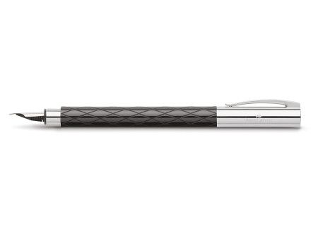 FABER-CASTELL Stylo plume Ambition losange noir