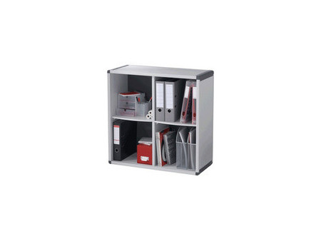 PAPERFLOW Etagère, 8 casiers, gris / anthracite