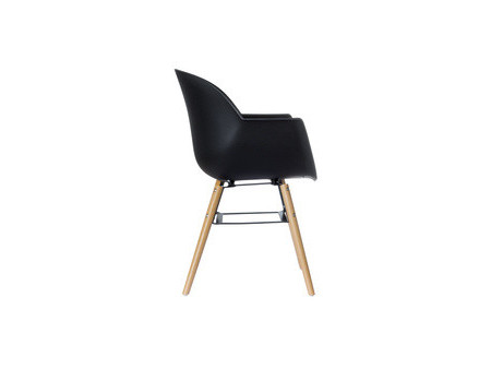 PAPERFLOW Chaise visiteur 'WISEMAN', ensemble de 2, blanc