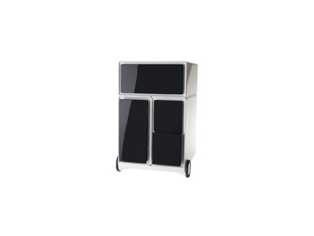 PAPERFLOW Caisson mobile 'easyBox', 1 tiroir, blanc/hêtre