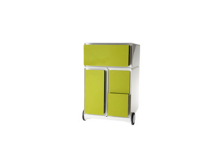 PAPERFLOW Caisson mobile 'easyBox', 1 tiroir, blanc/hêtre