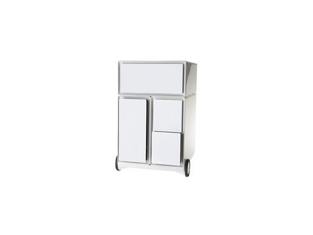 PAPERFLOW Caisson mobile 'easyBox', 1 tiroir, blanc/hêtre