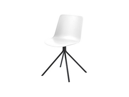 PAPERFLOW Chaise visiteur DN, set de 2, noir