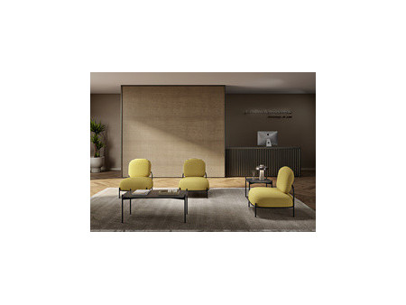 PAPERFLOW Fauteuil visiteur ADMIRAAL, gris