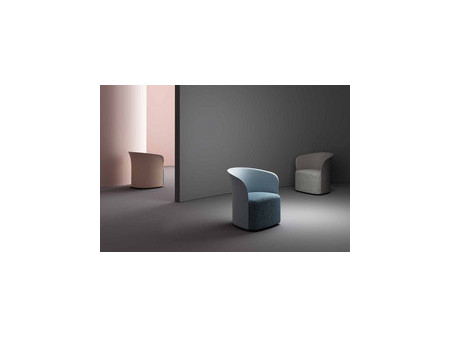 PAPERFLOW Fauteuil visiteur 'CROWN', gris