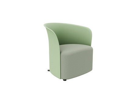 PAPERFLOW Fauteuil visiteur 'CROWN', gris