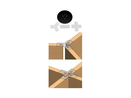 PAPERFLOW Cloison acoustique en bois, (L)795 x (H)1.400 mm