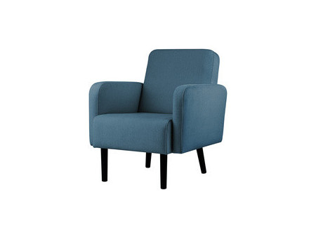 PAPERFLOW Fauteuil LISBOA, habillage en tissu, gris