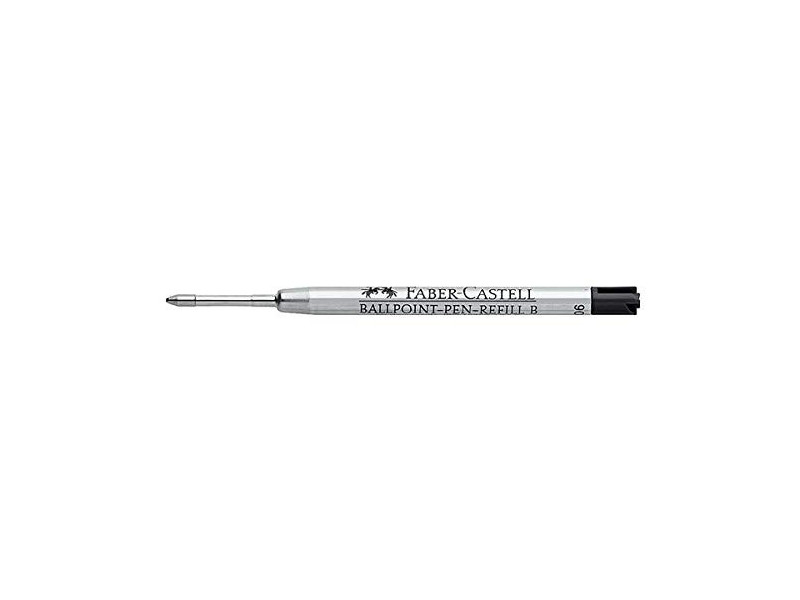 FABER-CASTELL Recharge grand volume F stylo à bille, noir