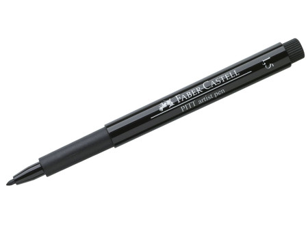 FABER-CASTELL Feutre PITT artist pen, noir
