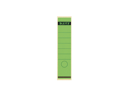 LEITZ Etiquette pour dos de classeur, 61 x 285 mm, rouge
