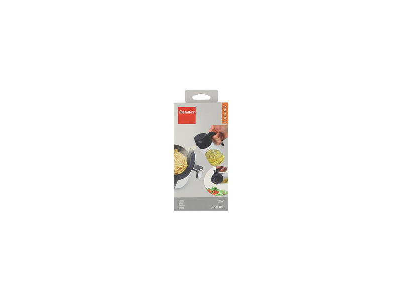 metaltex Pulvérisateur pour huile & vinaigre, 400 ml