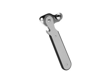 metaltex Ouvre-boîte, longueur: 150 mm, noir/gris