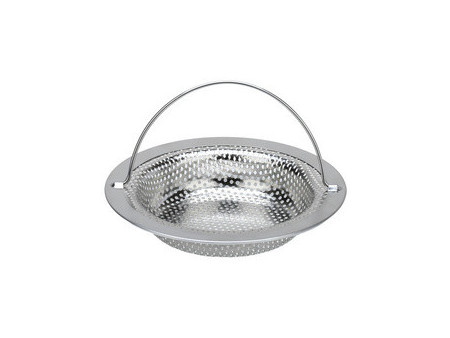 metaltex Filtre d'évier, diamètre: 113 mm, acier inoxydable